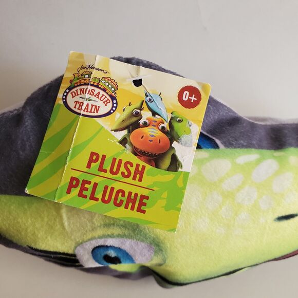 Dinosaur Train Plush Tiny Pteranodon Velociraptor Jim Henson Green 8 Inch - Picture 6 of 8